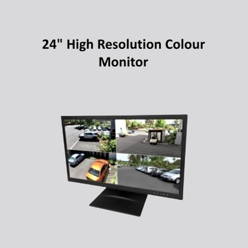 Off Lease 24" High Resolution HDMI Colour Monitor