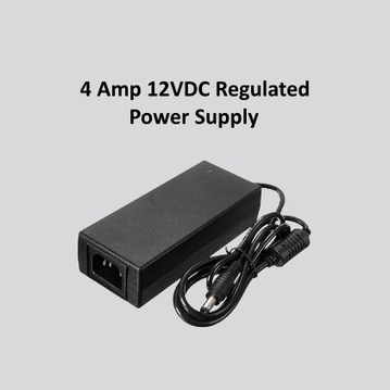 4 Amp 12VDC Regulated Power Supply