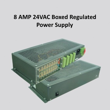 8 AMP 24VAC Boxed Regulated Power Supply