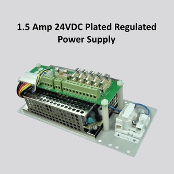 1.5 Amp  24VDC Plated Regulated Power Supply