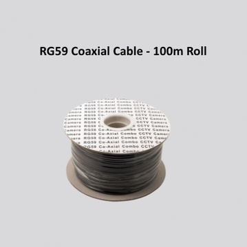 RG59 Coaxial Cable - 100m Roll