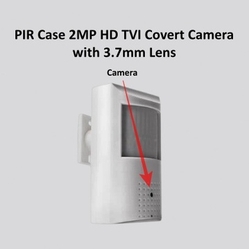 PIR Case 2MP HD TVI Covert Camera with 3.7mm Lens