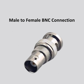 Male to Female BNC Connection