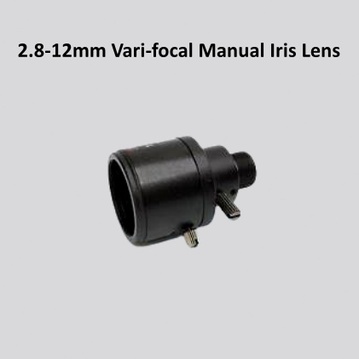 2.8-12mm Vari-focal Manual Iris Lens