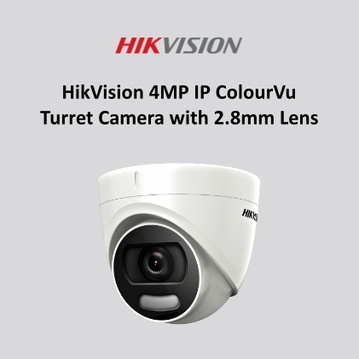 HikVision 4MP IP ColourVu Turret Camera with 2.8mm Lens