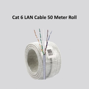 Cat 6 LAN Cable 50 Meter Roll