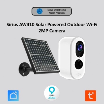 Outdoor Wi-Fi 2MP Camera with Solar Panel