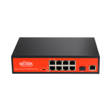 Wi-Tek 8 Port POE Switch