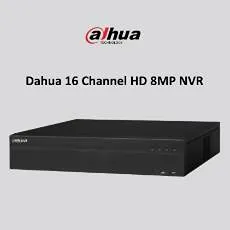 Dahua 16 Channel 8MP AI NVR with 16 POE Ports & 4TB Surveillance Hard Drive