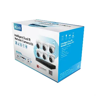 Hilook NVR Kit with 8 Channel 8MP NVR, 6 Hilook 6MP Cameras & 4TB Hard Drive
