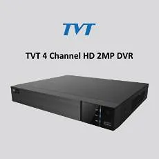 TVT 4 Channel High Definition 2MP DVR with 1TB Hard Drive
