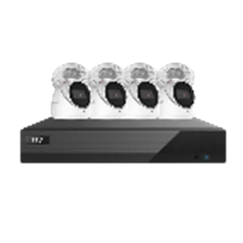 TVT 8 Channel NVR Kit with 4 x 6MP AI Cameras