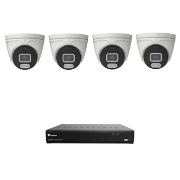 Raysharp 8 Channel DVR and 4 x Raysharp 5MP Turret Cameras