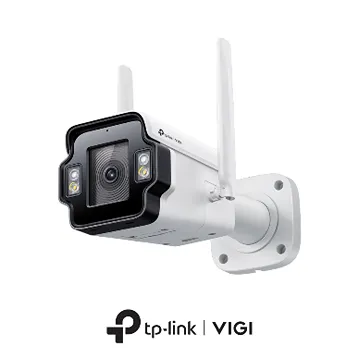 TP Link Vigi 4G 4MP Active Deterrent Bullet Camera with 4mm Lens