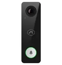 Wifi Black Video Doorbell Camera with 2.8mm Lens
