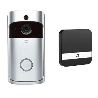 Wifi Video Doorbell Camera with 2.8mm Lens and Buzzer
